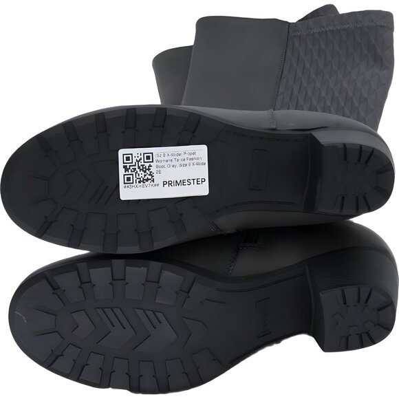 Women's Propet Tallce Fashion Knee-High Boot Grey US 9W - Picture 6 of 6